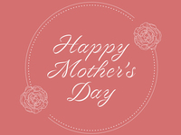 【母の日特別ランチプラン】