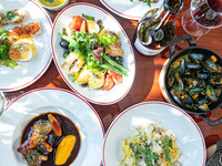 Menu Prix-fixe メインが『2品』選べるプリフィックスディナーコース【￥9,350】