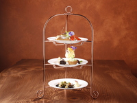 【土日祝日アフタヌーンセット】リザランの午後を彩るティースタンドプラン(100分制)