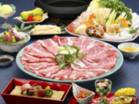 Japanese black beef sukiyaki pot（Grade A4）
