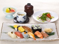 ランチ＆日帰り温泉プラン【寿司御膳】