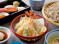 [Weekday Lunch Only] Sushi and Soba Set