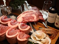 [Abendessen - 9.680 Yen] Erstklassiges Churrasco und Salat, All-you-can-eat-Dessertbuffet