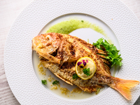 Butter-fried Imaiyu + half buffet