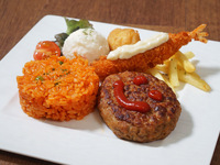 Kids Hamburger Plate