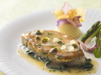 <23rd Tokyu Hotels Cooking Contest Grand Prize Winner> Roast Pork Piccata Style with Drink Bar