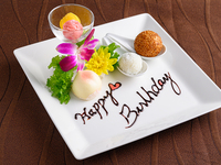 【2名個室確約】乾杯ドリンク＆誕生日デザートプレート1枚付き