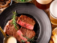 ★【3H飲み放題】(クラフトビール4種含ビール5種・スパークリングも)旬野菜ニース風サラダからアンガス牛チャックアイステーキまでウルビアマンいいとこ取りコース...7,400yen 3名様~