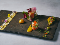 【7/1～9/4期間限定メニュー アペリティフ付き】9周年記念 シェフ若月お任せDîner Menu A