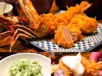 Large shrimp course