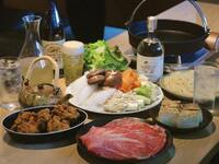 【贅沢!!】黒毛和牛 すき焼き鍋コース ~飲み放題付き~