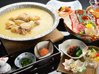 【14日前迄のご予約限定特典付】≪ 名物≫水たき会席　22,000円　