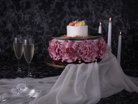 【カジュアル記念日】 全10種/夜景とモダンフレンチで祝うオリジナルケーキ付き記念日ディナー