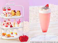 平日【ホイップカラーストロベリー付】ハローキティ プリンセスアフタヌーンティー