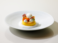 【[July 1-September] Dessert Set】  Mango Pudding + Coffee or Tea
