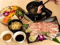 Agu pork shabu-shabu