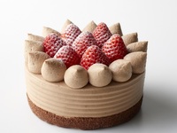 【テイクアウト】チョコレートストロベリーショートケーキ(12cm)