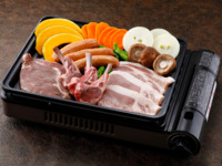 BBQ + snacks + unlimited drinks