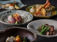 [Dinner] "Rin Kaiseki" course where you can enjoy seasonal ingredients to your heart's content + one drink included