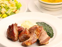 【Lunch】ーPORK ＆ STEAK BITES COURSEー2種のメイン食べ比べ(※コースのみ)