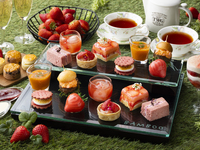[3-hour system for a relaxing time] [All-you-can-eat strawberries included] Summer strawberry afternoon tea with sparkling wine or cocktails ★ Sundays before holidays (reservations at 17:30) [Limited to weekend nights when live jazz music is played]