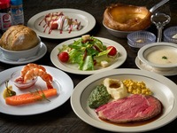 【アメリカンの王道フルコースディナー】定番にして不動の人気　全11品