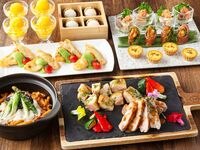 MODIS確約【シーズンセレクションコース】3時間／OPEN～20時までスタート限定／コース料理＋飲み放題＋室料込み　