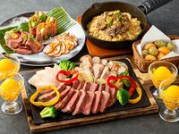 MODIS Guaranteed [Meat-filled Course] 3 hours / Open until 8pm only / Meat-filled course meal + all-you-can-drink + room charge included
