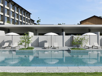 プール＆川床シャンパンガーデン/ 選べるお料理付き