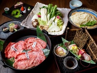 Wagyu Beef-SUKIYAKI Kaiseki Course