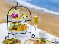 6/9~ [Lunch & 90 minutes free flow included] Afternoon lunch set comparing ripe melon and mango