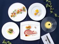 夏【ペルル】魚料理・肉料理両方楽しめるカジュアルなコース
