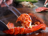 ［Teppanyaki Dinner］Course at "Hashidate"
