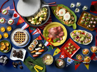 [In-store/Adults] Experience the Expo atmosphere: A summer dinner and sweets buffet around the world –Global Fusion Feast-A Summer Dinner & Sweets Buffet (7/18-9/30)