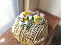 四万十モンブランデコレーション　12センチ　（2～4名様）