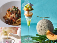 「パスタｘ1ドリンク付き 大人のご褒美パフェ～Juicy Muskmelon～」
