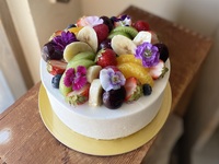 Fruit flower decoration 15cm (4-6 people)