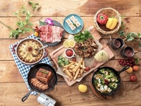 (Summer) — Bar Classic BBQ Plan (Unlimited Alcohol)