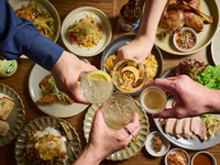 Dinner: Casual course of 6 dishes