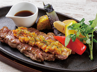 ハーフブッフェランチ サーロインステーキ ジャポネソース 【WEB予約特典有】