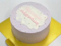 ホールショートケーキ（ペイント/ぷっくりお花/ハート/ノーマル）：直径12cm（3〜4人用）