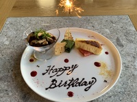 【ディナー　　メッセージプレート】誕生日&記念日などの大切な日に。