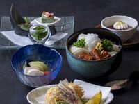 【窓際確約☆季節御膳】 夏涼麺 +珈琲