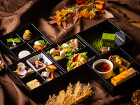 Five-tiered afternoon tea "KASANE: The Fruitful City" + small souvenir (September to November)