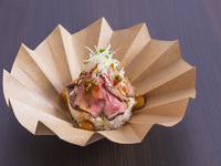 Chef's special roast beef bowl