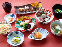 会席 海宝（鯛茶漬けに変更）