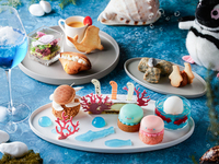 【7/1~8/31 Sumida Aquarium Collaboration Afternoon Tea 2025】+ choice of colorful drink (Sofa seat reservation)