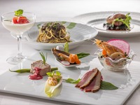 アルポルト自慢のパスタ他全5皿のディナーコース