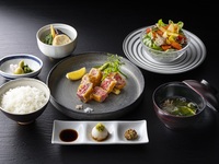 Dinner Wagyu Fillet Cutlet Set Menu