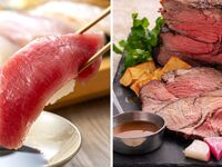 [8/9-8/11 only]Nigiri Sushi & Roast Beef Buffet Dinner